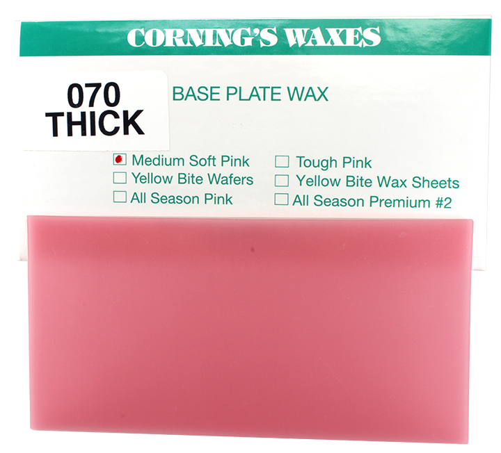 2010: 070 Med Soft Base Plate Wax (NeoFlex-generic)