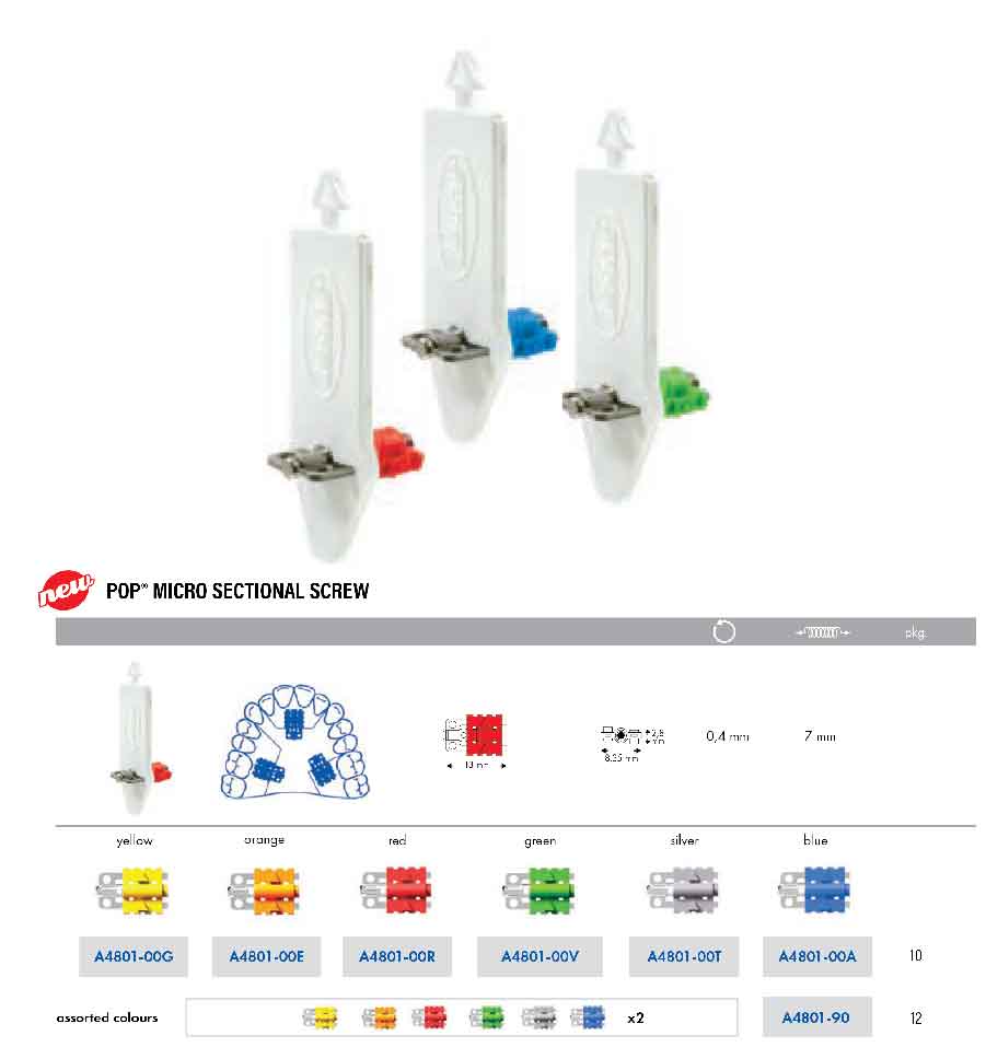 AA4801: POP Micro Sectional Screw