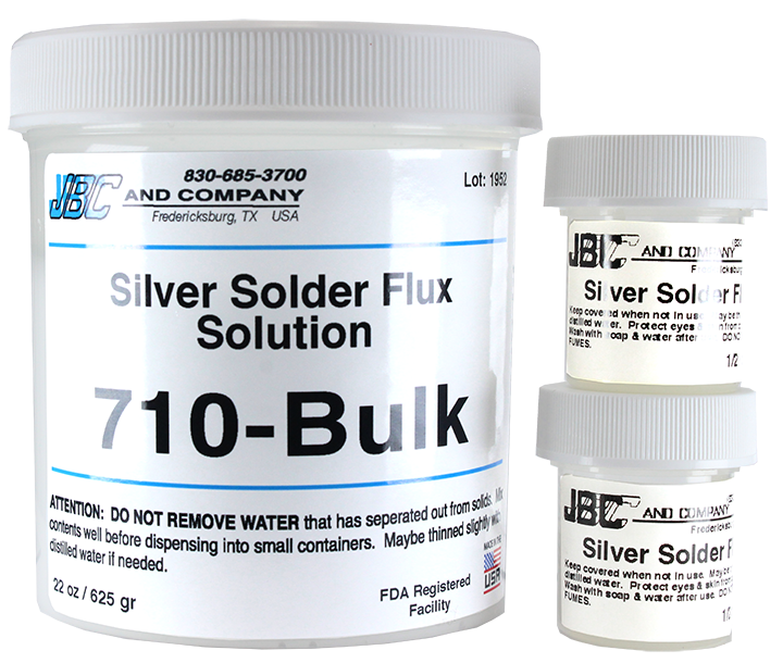 Silver Solder Flux & Flux Brush/Appl