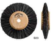 713: Black Bristle Converging Brush B23