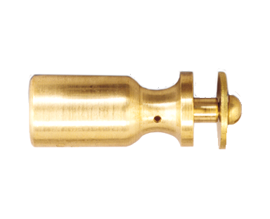 761R: Stone Chuck - Right Side - Brass