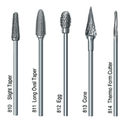 Precision Hi Speed Tungsten Carbide Burs